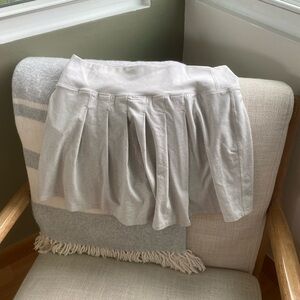 Vuori Light Gray Mini Skirt